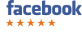 5-star ratings on Facebook Reviews