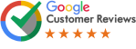 5-star ratings on Google My Business Reviews