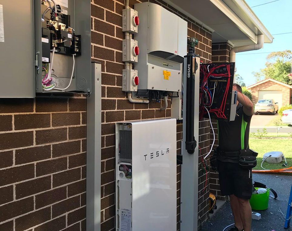 An Easy Switch Electrical electrician working on a residential property