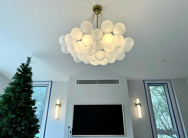 A new lighting installation by Easy Switch Electrical