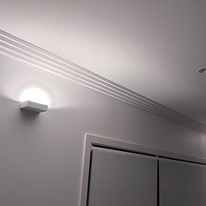 New interior feature lighting installation