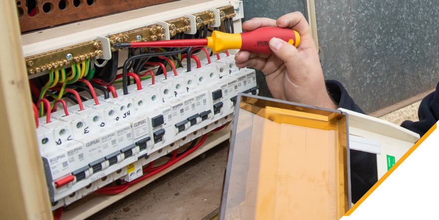 Installing surge protection in a switchboard