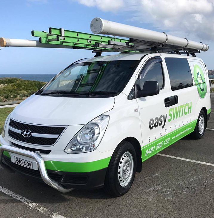 An Easy Switch Electrical van ready to respond to an emergency callout