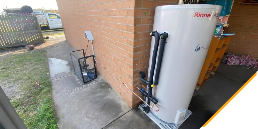 A newly upgraded electrical water system