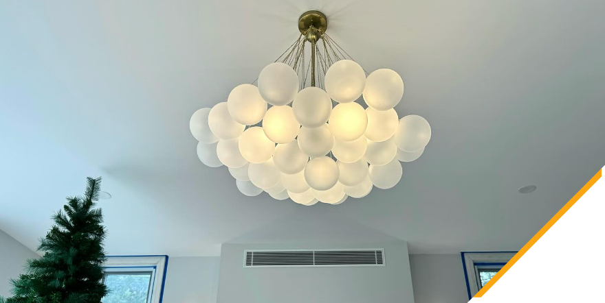 A new lighting installation in a Sydney home by Easy Switch Electrical